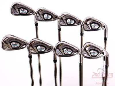 Callaway Rogue Iron Set 4-PW AW UST Mamiya Recoil ES 760 Graphite Regular Right Handed 38.5in