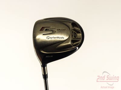TaylorMade R5 Dual Driver 10.5° TM M.A.S. 55 Graphite Stiff Left Handed 45.5in