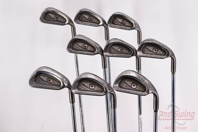 Ping Eye 2 + Iron Set 3-PW SW Stock Steel Shaft Steel Stiff Right Handed Red dot 38.25in