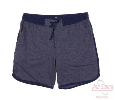 New Mens Johnnie-O Shorts Small S Blue MSRP $85