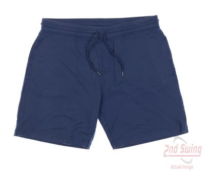 New Mens Peter Millar Shorts Large L Blue MSRP $105