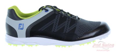 New Womens Golf Shoe Footjoy FJ Sport SL Medium 6.5 Black MSRP $140 98030