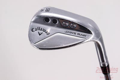 Mint Callaway Jaws Raw Chrome Wedge Lob LW 58° 10 Deg Bounce S Grind Dynamic Gold Spinner TI Steel Wedge Flex Right Handed 34.75in