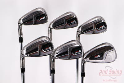 TaylorMade M6 Iron Set 6-PW AW FST KBS MAX 85 Steel Stiff Left Handed 38.0in