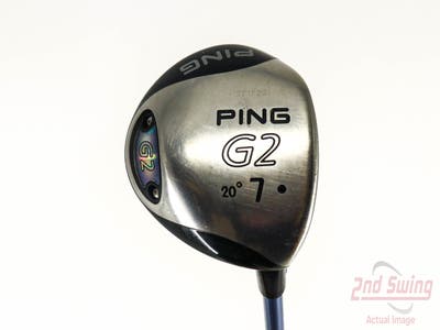 Ping G2 Fairway Wood 7 Wood 7W 20° Ping TFC 100F Graphite Ladies Right Handed 41.5in