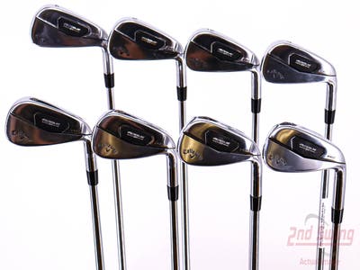 Callaway Rogue ST Pro Iron Set 4-PW GW Nippon NS Pro Modus 3 Tour 120 Steel X-Stiff Right Handed 38.25in