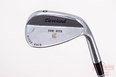 Cleveland 588 RTX Satin Chrome Wedge Gap GW 50° 10 Deg Bounce True Temper Dynamic Gold Steel Wedge Flex Right Handed 35.5in