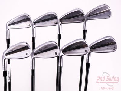 TaylorMade 2023 P790 Iron Set 4-PW AW FST KBS MAX Graphite 65 Graphite Regular Left Handed 38.5in