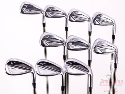 Mizuno JPX 923 Hot Metal Iron Set 4-PW AW GW SW LW UST Mamiya Recoil 95 F3 Graphite Regular Right Handed +2 Degrees Upright 38.5in