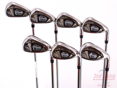 Callaway Rogue X Iron Set 5-PW AW True Temper XP 95 S300 Steel Stiff Right Handed 38.5in
