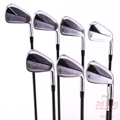 TaylorMade 2023 P770 Iron Set 4-PW Dynamic Gold Tour Issue S400 Steel Stiff Right Handed 38.25in