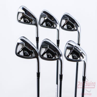 Callaway Apex 21 Iron Set 6-PW AW UST Mamiya Recoil 65 Dart Graphite Senior Right Handed 38.0in