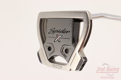 TaylorMade Spider X Chalk Single Bend Putter Slight Arc Steel Right Handed 35.0in