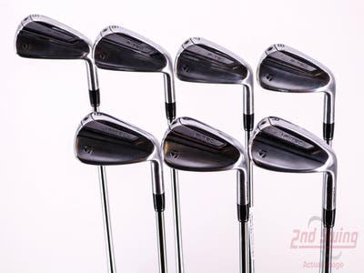 TaylorMade 2019 P790 Iron Set 5-PW AW True Temper XP 95 Black S300 Steel Stiff Right Handed 37.25in
