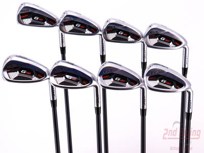 Ping G410 Iron Set 5-PW AW SW ALTA CB Red Graphite Senior Right Handed Black Dot 38.5in
