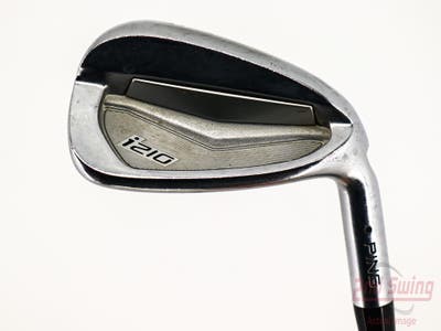 Ping i210 Single Iron 9 Iron Aerotech SteelFiber fc90cw Graphite Stiff Right Handed Black Dot 35.75in