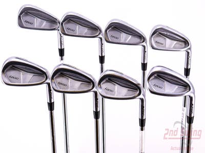 Ping i200 Iron Set 4-PW AW AWT 2.0 Steel Stiff Right Handed Black Dot 38.25in