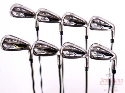 Titleist 718 AP1 Iron Set 4-PW AW True Temper AMT Red R300 Steel Regular Right Handed 38.0in