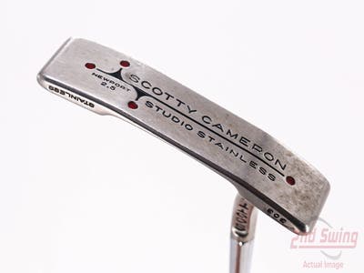 Titleist Scotty Cameron Studio Stainless Newport 2.5 Putter Steel Right Handed 34.5in