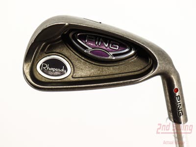 Ping 2015 Rhapsody Single Iron 7 Iron Ping ULT 220i Ultra Lite Graphite Ladies Right Handed Red dot 36.5in