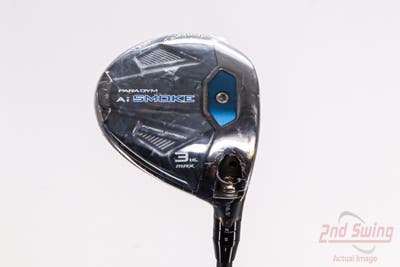 Mint Callaway Paradym Ai Smoke Max Fairway Wood 3 Wood HL 16.5° Project X Cypher 2.0 40 Graphite Ladies Right Handed 41.75in