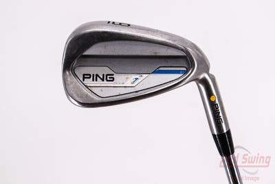 Ping 2015 i Single Iron 9 Iron Ping CFS Distance Steel Stiff Right Handed Yellow Dot 37.5in