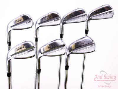 Titleist 2023 T100 Iron Set 5-PW AW Project X LZ 6.5 Steel X-Stiff Left Handed 38.0in