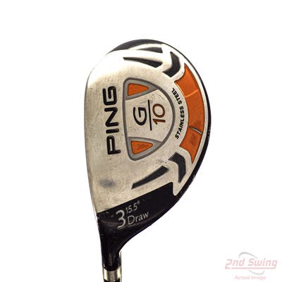 Ping G10 Draw Fairway Wood 3 Wood 3W 15.5° Grafalloy ProLaunch Red FW Graphite Regular Left Handed 43.25in