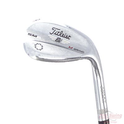 Titleist Vokey SM6 Tour Chrome Wedge Lob LW 62° 8 Deg Bounce M Grind SM6 BV Steel Wedge Flex Right Handed 35.0in