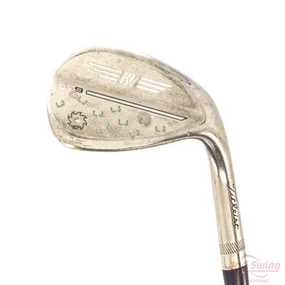 Titleist Vokey SM9 Brushed Steel Wedge Sand SW 54° 10 Deg Bounce S Grind Dynamic Gold Tour Issue S400 Steel Stiff Right Handed 36.25in