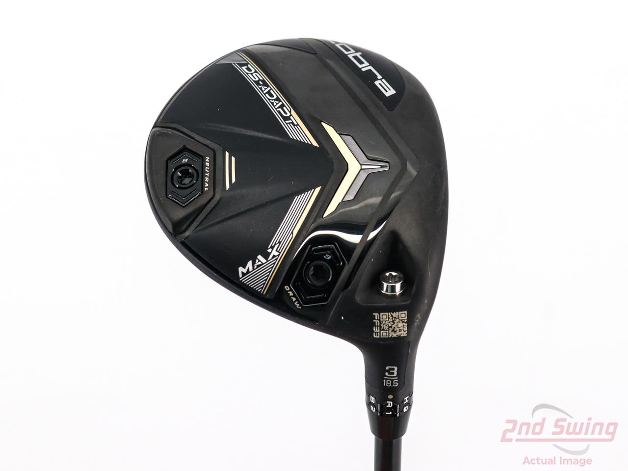 Mint Cobra DS-ADAPT MAX Women's Fairway Wood 3 Wood 3W 18.5° UST Helium Nanocore 4F1 Graphite Ladies Right Handed 42.0in