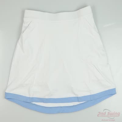 New Womens Peter Millar Skort Medium M White MSRP $110
