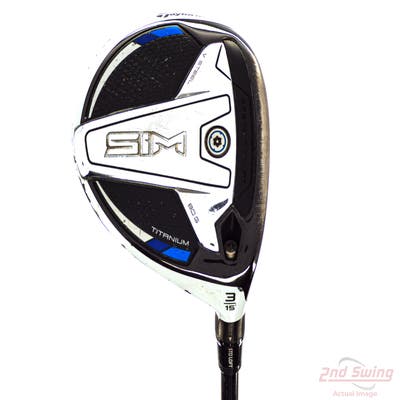 TaylorMade SIM Ti Fairway Wood 3 Wood 3W 15° MCA Diamana F Limited 75 Graphite Stiff Right Handed 43.5in
