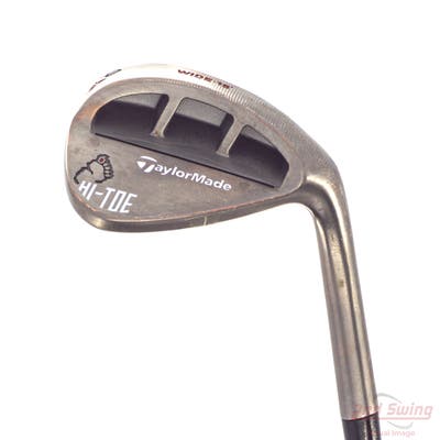 TaylorMade HI-TOE RAW Big Foot Wedge Lob LW 60° 15 Deg Bounce W Grind FST KBS Hi-Rev 2.0 115 Steel Wedge Flex Right Handed 35.0in