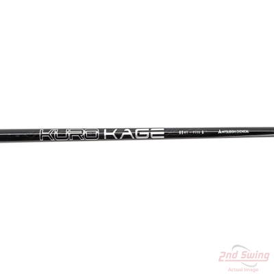 Used W/ Titleist Adapter Mitsubishi Rayon Kuro Kage Black 60 60g Hybrid Shaft Senior 38.25in