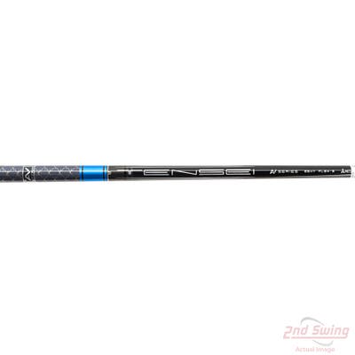 Used W/ Titleist Adapter Mitsubishi Rayon Tensei AV Raw Blue 65g Hybrid Shaft Stiff 39.5in
