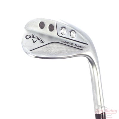 Callaway Jaws Raw Chrome Wedge Lob LW 58° 8 Deg Bounce Z Grind Mitsubishi MMT 85 Graphite Regular Right Handed 35.0in