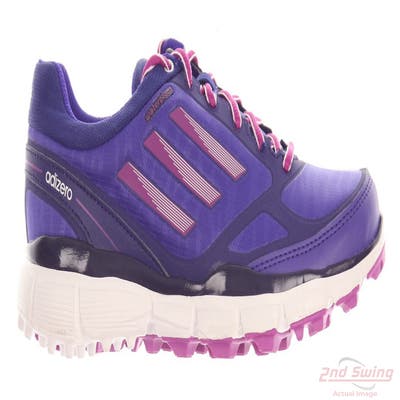 New Womens Golf Shoe Adidas Adipure Sport 3 Medium 5.5 Purple Pink MSRP $100 Q46908