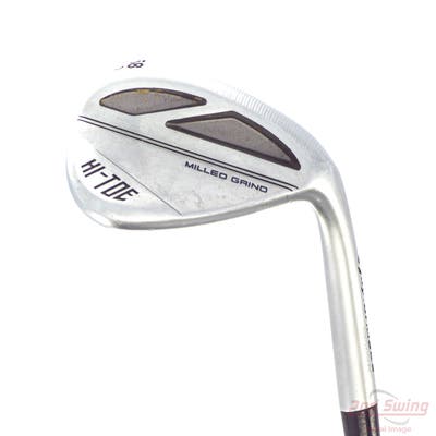 TaylorMade Milled Grind HI-TOE 3 Chrome Wedge Lob LW 58° 10 Deg Bounce FST KBS Hi-Rev 2.0 115 Steel Wedge Flex Right Handed 34.75in