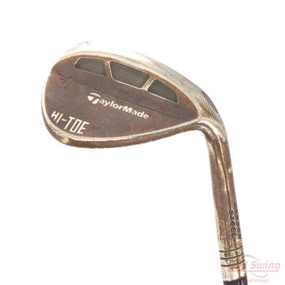 TaylorMade Milled Grind HI-TOE Wedge Lob LW 60° 10 Deg Bounce FST KBS Hi-Rev 2.0 Steel Regular Right Handed 35.25in