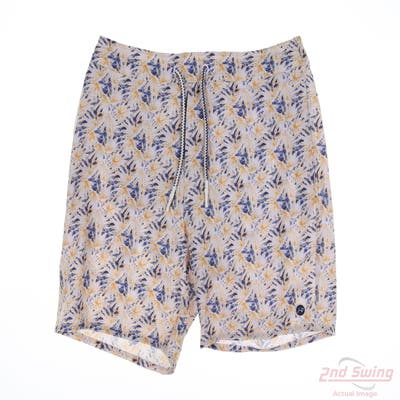 New Mens Johnnie-O Shorts Small S Multi MSRP $89