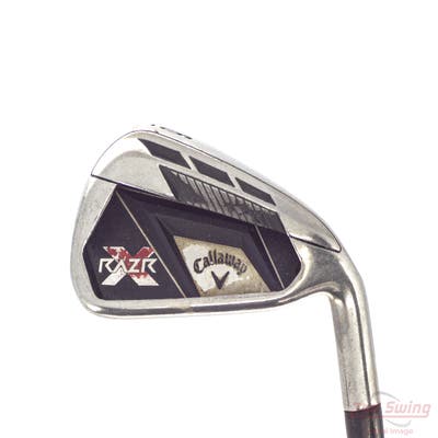 Callaway Razr X Single Iron 6 Iron FST KBS Tour-V Steel Stiff Right Handed 38.25in