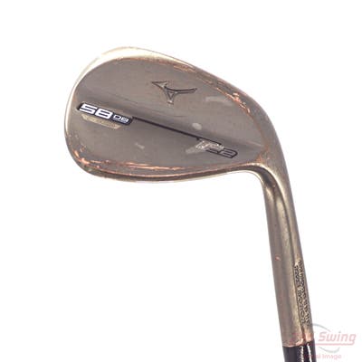 Mizuno T22 Denim Copper Wedge Lob LW 58° 8 Deg Bounce C Grind Dynamic Gold Tour Issue S400 Steel Stiff Right Handed 35.5in