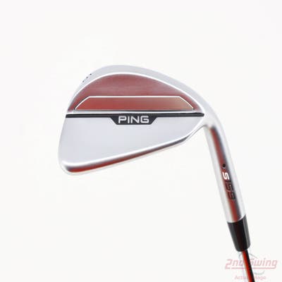 Ping s159 Chrome Wedge Sand SW 56° 10 Deg Bounce E Grind True Temper Dynamic Gold S300 Steel Stiff Right Handed Black Dot 35.75in