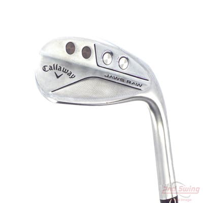 Callaway Jaws Raw Chrome Wedge Lob LW 58° 8 Deg Bounce Z Grind Dynamic Gold Spinner TI Steel Wedge Flex Right Handed 34.75in
