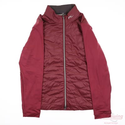 New Womens KJUS Jacket Large L Rose Red MSRP $250