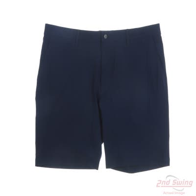 New Mens Adidas Shorts 40 Navy Blue MSRP $70