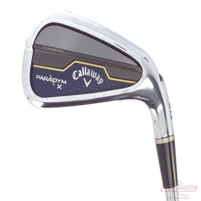 Callaway Paradym X Single Iron 7 Iron True Temper Elevate MPH 85 Graphite Regular Right Handed 36.5in