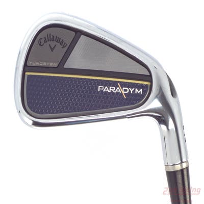 Callaway Paradym Single Iron 7 Iron PX HZRDUS Silver Gen4 75 Graphite Stiff Right Handed 37.25in