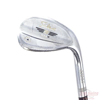 Titleist Vokey SM7 Tour Chrome Wedge Lob LW 58° 10 Deg Bounce S Grind True Temper Dynamic Gold Steel Wedge Flex Right Handed 35.0in